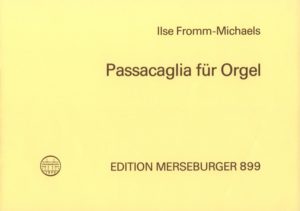 Passacaglia für Orgel